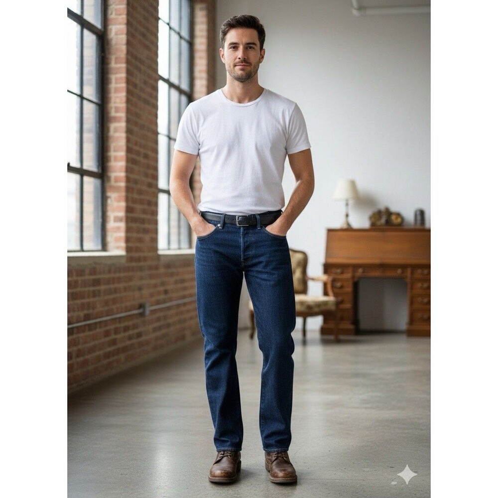 LEVI'S 501 "150th" Anniversary Selvedge Blue Medium wash Men's Jeans W34 x L30